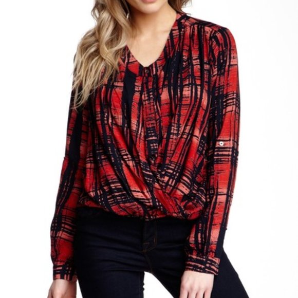 Very J Tops - VERY J Long Sleeve Drape Blouse